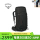 OSPREYKESTREL小鷹經(jīng)典徒步包旅行戶(hù)外登山包38L/48L多日大容量雙肩背包 黑色48L 推薦身高173以上選 L/XL