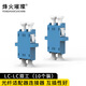 烽火璀璨 電信級LC-LC耦合器 雙工LC接口 光纖法蘭盤(pán)適配器光纖延長(cháng)對接頭（10個(gè)裝）FHCC-LC-LC-15