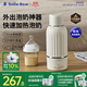 小白熊SnowBear無(wú)線(xiàn)便攜恒溫杯嬰兒水壺保溫兒童外出泡奶電熱杯帶快充500mL 5076