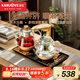 金灶（KAMJOVE）全自動(dòng)上水電熱水壺 燒水壺 恒溫電茶爐燒水煮茶一體機0.8L噴淋式茶具煮茶器 GA-909