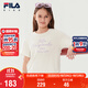 FILA【涼感功能】斐樂(lè )兒童童裝短袖2025年秋季女中大童T恤