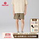 土撥鼠（Marmot）短褲 男士夏季徒步登山跑步 耐磨透氣 日常休閑褲  DA Breathable 卡其 L
