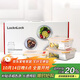 樂(lè )扣樂(lè )扣（LOCK&LOCK）耐熱玻璃套裝保鮮盒三件套（380ml+630ml+1000ml)LLG445S909