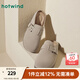 熱風(fēng)【商場(chǎng)同款】軟木拖時(shí)尚休閑百搭舒適軟底女鞋質(zhì)感沙灘度假包頭拖 09灰色 38 正碼