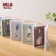 無(wú)印良品 MUJI 可自立展開(kāi)式卡片收納夾 名片收納 卡冊 明信片尺寸10個(gè)口袋內部尺寸長(cháng)103*寬150mm