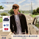TOMMY HILFIGER【含羊毛】25秋冬新款男商務(wù)休閑青年針織夾克棒球開(kāi)衫外套 【拼色立領(lǐng)開(kāi)衫】藏青色DW5 XL （推薦：165-180斤）