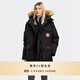 加拿大鵝（Canada Goose）Expedition 女士派克大衣戶(hù)外休閑外套大鵝羽絨服 4660L 61 黑色 建議選擇小一碼，該款尺碼偏大 XS