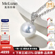 meluxe美奈  GUILD五星極光維納斯澳白海水珍珠項鏈18K金吊墜 生日禮物 【10-10.5mm】特選澳白/鉑金