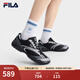 斐樂(lè)（FILA）【易烊千璽同款】男鞋德訓(xùn)鞋運(yùn)動(dòng)鞋2025夏季新款跳跳鞋休閑鞋 黑/灰銀-BG 41