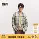 森馬（Semir）[商場(chǎng)同款]長(cháng)袖襯衫男純棉格紋外套2025春季上衣寬松101125105106