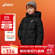 亞瑟士（asics）ASICS/亞瑟士童裝25年冬季中大童寬松短款泡芙羽絨服外套輕薄舒適