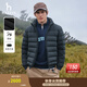 哈吉斯（HAZZYS）男裝 冬款【鵝絨】羽絨服男簡(jiǎn)約休閑立領(lǐng)男外套ASFZU0CDX09 深灰色CC XL （180/100A 50）