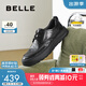 百麗厚底商務(wù)鞋男2025春新牛皮舒適系帶休閑皮鞋A1841AM5【預售】 黑色-系帶 42 (260mm)