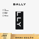 BALLY巴利【秋季煥新】 混紡男士字母LOGO印花圍巾 6305005 黑色/白色