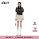DZZIT【爆款補單】地素短褲早春新款壓褶工藝裙褲設計學(xué)院風(fēng)女 淺卡其色 XS