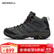 邁樂(lè )（Merrell）邁樂(lè )戶(hù)外徒步鞋男款MOAB 3 GTX防水中幫透氣旅游耐磨防滑登山鞋
