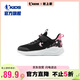喬丹童鞋女童運動(dòng)鞋大童跑步鞋女童春秋輕便鞋子 黑色/氫氣粉 37