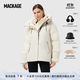 MACKAGE女士 CYRAH 拼接加厚保暖防寒經(jīng)典時(shí)尚修身羽絨服 奶油白 S