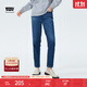 Levi's李維斯冬暖系列女士加厚復古煙管牛仔褲 深藍色 25 27