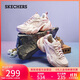 斯凱奇（Skechers）機甲鞋女鞋秋季運動(dòng)鞋厚底增高老爹鞋緩震輕便休閑鞋149916
