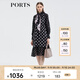 PORTS寶姿 春夏新品印花圓點休閑連衣裙ASL9D003LPP081 黑色印花 M (6)