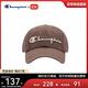 Champion美國冠軍鴨舌帽男女 休閑運動經(jīng)典刺繡鴨舌帽24FWA01 深棕（男） 
