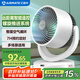 艾美特（AIRMATE）空氣循環(huán)扇電風(fēng)扇家用桌面臺式落地節能四季小風(fēng)扇大風(fēng)量宿舍遙控搖頭小型電扇輕音空調伴侶 R27