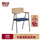 無(wú)印良品 MUJI DJANGO 扶手椅  NAVY 長(cháng)51*寬50*高76cm
