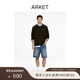 ARKET男裝 純棉休閑牛仔短褲五分褲藍色夏季1285394003 藍色 30 175/76A (30)