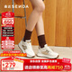 森達阿甘鞋女厚底季商場(chǎng)同款戶(hù)外運動(dòng)休閑鞋XKD01AM5 金色 38