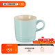 酷彩（Le Creuset） 炻瓷馬克杯子咖啡早餐辦公家用茶水杯350毫升馬克杯 倫敦系列350毫升馬克杯薄荷綠