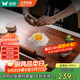 雙槍烏檀木搟面板切菜板實(shí)木家用面板揉面和面板案板大號70*45*2cm  