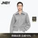 JNBY【商場(chǎng)同款】25冬新品毛針織衫寬松開(kāi)襟5X0310250 073/雜煙灰 XS