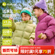 嘟嘟家【三防】寶寶羽絨服秋冬兒童防寒服冬季男童冬裝保暖外套潮 深粉色 120