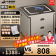 虎牌保險柜家用智能床頭保險柜隱形式無(wú)線(xiàn)充電小型木質(zhì)抽屜全鋼防盜一體隱藏式保險箱密碼指紋解鎖 【輕奢款】淺灰（無(wú)線(xiàn)充電+三色燈+感應燈） 指紋解鎖（指紋/密碼/鑰匙）