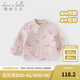 戴維貝拉（DAVE＆BELLA）秋冬新款童裝兒童棉服內膽洋氣女寶寶衣服小童上衣男童棉衣 紫粉色【現貨】 80 cm（建議身高73-80cm）