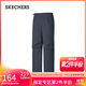 斯凱奇（Skechers）加絨閃穿褲|秋冬新款男女同款傘兵褲保暖休閑褲衛褲時(shí)尚闊腿褲
