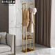 卡登蘭北歐簡(jiǎn)約現代落地衣帽架家用臥室掛衣架衣服架輕奢網(wǎng)紅客廳創(chuàng  )意 金色