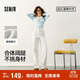 森馬（Semir）森柔牛仔丨牛仔褲女潮流顯瘦褲子25春秋季寬松闊腿褲109925124001