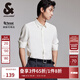 杰克·瓊斯（JACK&JONES）25年男裝白襯衫男士商務(wù)長(cháng)袖襯衣春天絲柔軟親膚垂感舒適精致襯衫 A06雪白色 常規 L