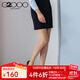 G2000女裝職業(yè)半身裙女修身短裙女 商務(wù)休閑工作黑色裙子 深藍/79 M /36