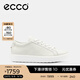 愛(ài)步（ECCO）【60周年限定款】休閑鞋女 2025簡(jiǎn)約厚底板鞋女 柔酷219203 HL 白色21920301007 37