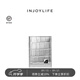 INJOYLIFE錢(qián)包時(shí)尚鱷魚(yú)紋短款錢(qián)夾小皮夾女送女友閨蜜 太空銀