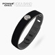 power ionics 運動(dòng)炫彩手環(huán)防水負離子學(xué)生情侶手鏈手鐲男女禮物轉運珠配飾 黑面灰底