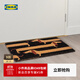宜家（IKEA）ARBETSTAG阿拜斯托門(mén)墊防滑墊門(mén)口腳墊家用 門(mén)墊60x90cm