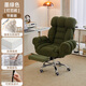 宜尚靚家電腦椅舒適電競椅懶人沙發(fā)椅辦公靠背可躺人體工學(xué)宿舍大學(xué)生椅子 【墨綠】燈芯絨-海綿款+腳踏