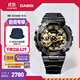 卡西歐（CASIO） G-SHOCK 金屬系列小鋼炮GM-110時(shí)尚運動(dòng)男士手表防水防震 GM-110BD-1A9PR【不銹鋼表帶】