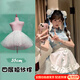 南啵丸無(wú)骨裙撐lolita日常四層軟紗內搭襯裙半身裙蓬蓬裙洛麗塔云朵裙 白四層軟紗35cm
