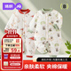 婧麒（JOYNCLEON）嬰兒連體衣保暖秋冬夾棉新生兒衣服寶寶150g加厚款棉服 Jlt200707
