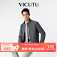 威可多（VICUTU）【破風(fēng)者三代】城市輕戶(hù)外三防夾克外套極致灰175/96B